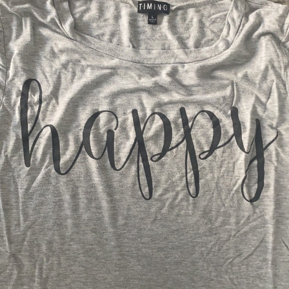 TIMING Happy T-Shirt - Large - Picture 3 of 4